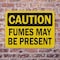 Signmission Fumes May Be Present Caution Sign, Plastic, 14in W x 10in L, 2PK OS-2PACK-CS-P-1014-L-19173 - alternate 6